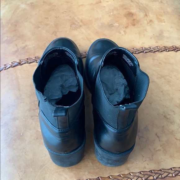 Candies Black Ankle Boots - Picture 4 of 5